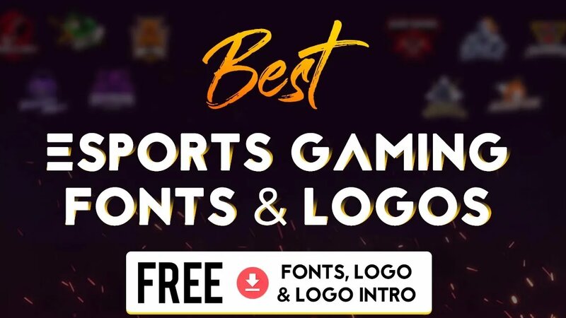Best Esports Gaming Logos & Fonts | FREE Download Logo & Logo Intro Files