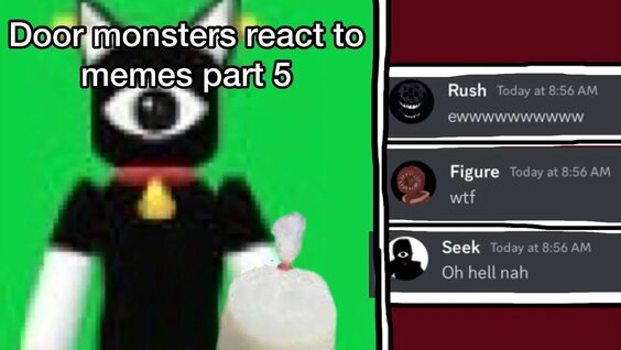 RUSH ROBLOX DOORS MONSTERS ARTS AND PAPER CRAFTS 