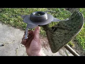 доработка триммера для жесткой растительности refinement of the trimmer for mowing hard vegetation