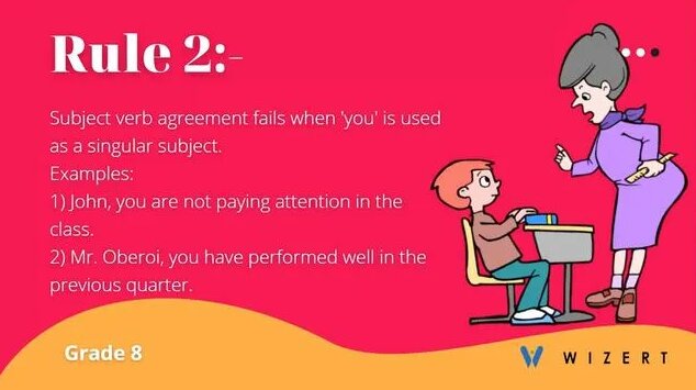 English Worksheet PDFs for Grade 8 - Grade 8 Subject Verb Agreement