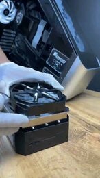 Сборка ПК в корпусе Jonsbo TR03-G Silver с ARGB вентиляторами.