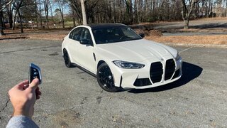 2024 BMW M3 Competition: Start Up, Exhaust, Test Drive, Walkaround, POV and Review