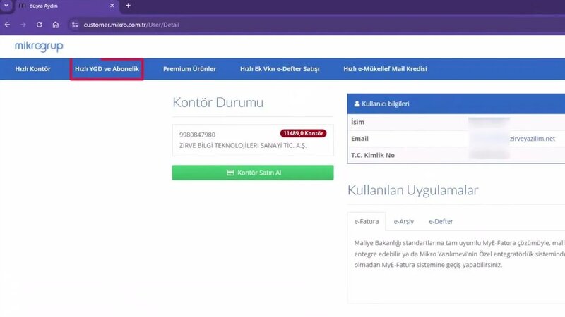 Hızlı Yıllık Gu ncelleme Desteg i ve Abonelik Yenileme I s lemleri ...