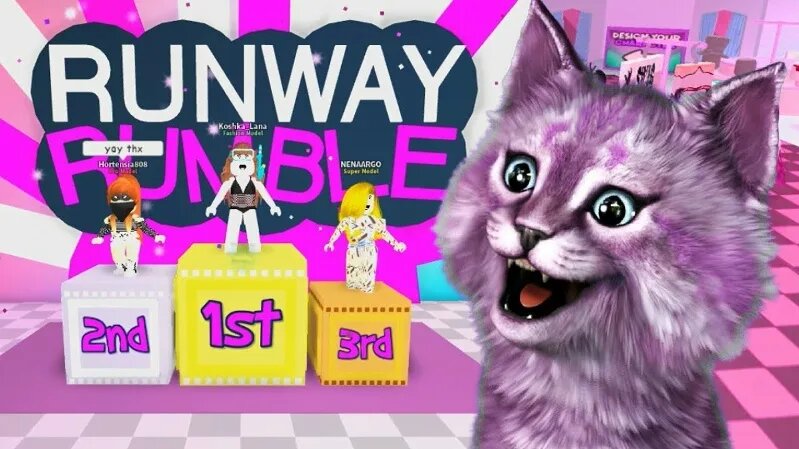 Кошка ЛАНА НА Показе В Roblox: МОДА И Победы В Runway Rumble — Видео от ...