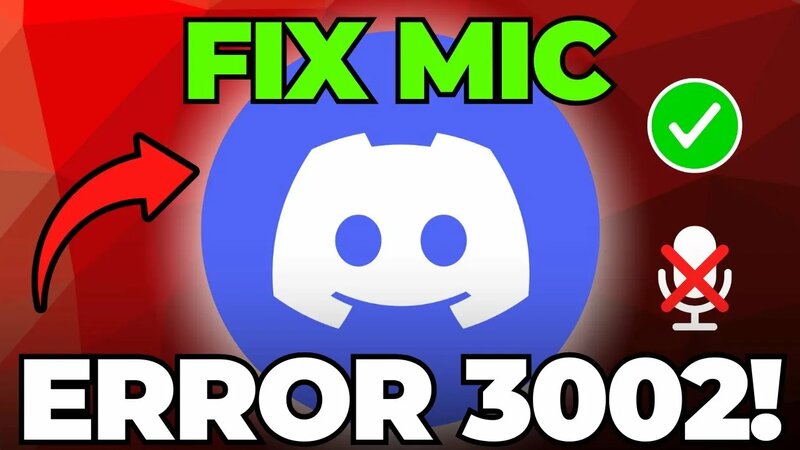 Discord Error 3002 - Fix Microphone Not Working on Windows 10/11 ...
