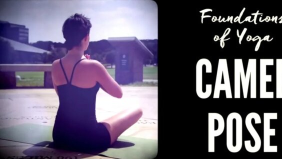 How to do Camel Pose, Yoga with Marlene (new version!) 