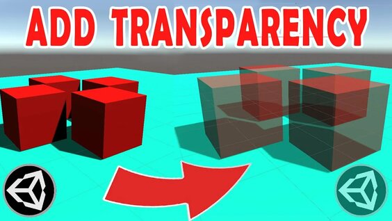 Make Object Transparent in Unity 2022! | 1 Minute Tutorial - Смотреть ...