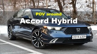 2024 Honda Accord Hybrid POV Exterior and Interior