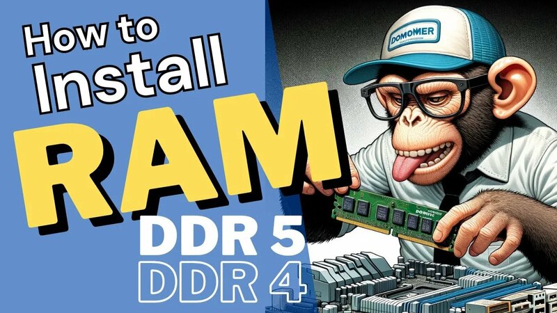 Beginner Guide - How to Install and Remove DDR5 RAM in a PC - DDR5 or ...