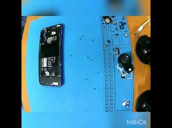 Разборка, снятие дисплея с xiaomi redmi note 8t