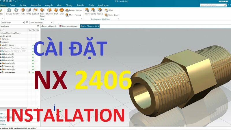 Hướng dẫn cài đặt NX_ Siemens NX 2406 _Siemens NX 2406 Installation ...