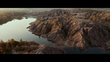 Konduki. Former Coal Quarry. Russia | Autumn 2021 | Aerial Filming Mavic 2 Pro | Кондуки. Аэросъемка