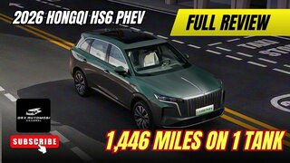 Обзор Hongqi HS6 PHEV 2026 года: я проехал 1400 миль на Одном Банке!