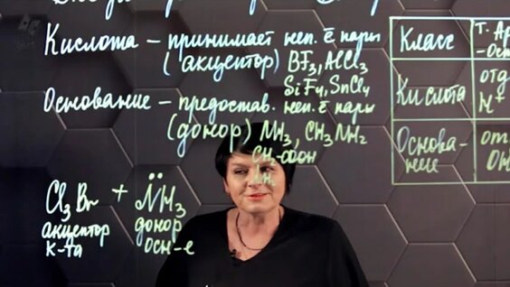 Теории кислот, оснований и растворов. Теория Льюиса. 11 класс. — Видео от Мектеп OnLine Х…
