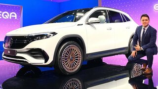 Mercedes EQA 2021 года — новый внедорожник.  Полный обзор интерьера и экстерьера.
