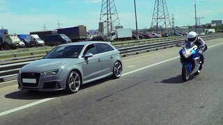Audi RS3 Тест-драйв.  Anton Avtoman