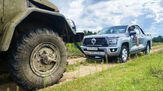 Новый Great Wall Poer King Kong, тест на прочность и проходимость.  Обзор и отзыв 2024.