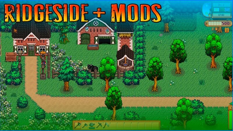 Старт прохождения Ridgeside village с модами. Stardew Valley Ridgeside ...