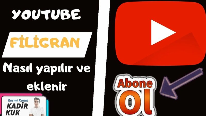 YouTube Filigran Nasıl yapılır ! ( Nasıl Eklenir ) - Yandex Video ...