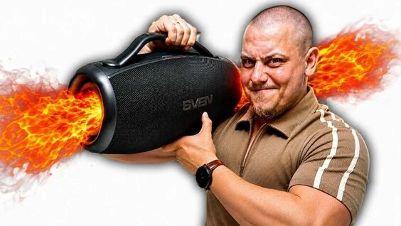 ВОУ ВОУ! Полегче!!! Народный BoomBox! Колонка Sven PS 399 — Видео от РасПаковка ДваПаковка