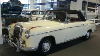 Mercedes - benz W128 220se ponton cabriolet
