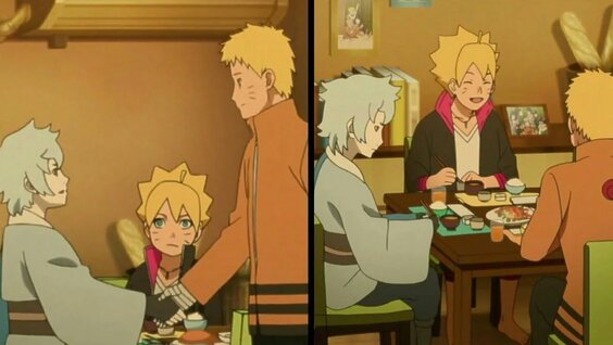 Mundo Boruto on X: Tal pai. Tal filho. Salvar princesas. #Boruto #Kawaki # Naruto  / X