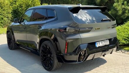 BMW XM Davit Grey RNG Design body kit + Capristo exhaust