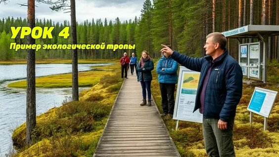 Экотропа В лесном краю — Видео от Экодвижение «Третья планета от Солнца»