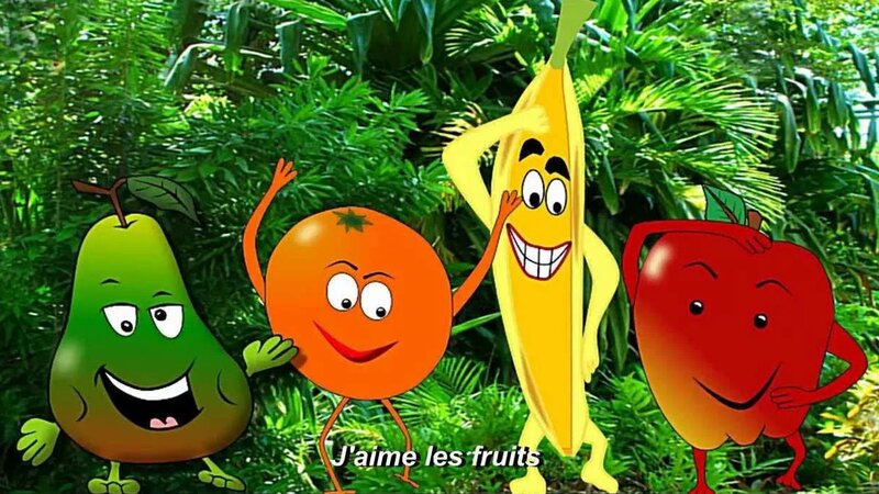 J'aime les fruits - alain le lait (I like fruits) - Yandex Video ...