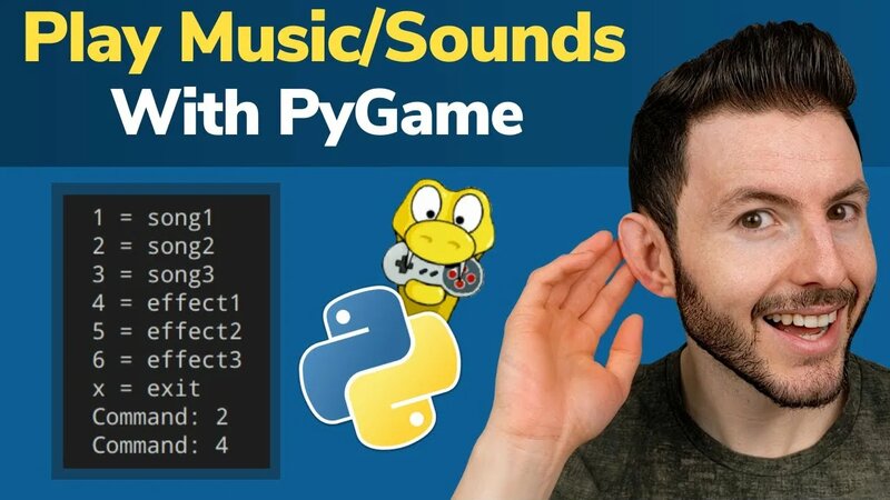 How to Play Audio Files (Sound Effects and Music) in Python Using ...