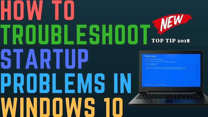 How to Troubleshoot Startup Problems in Windows 10 - Смотреть онлайн в ...