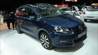 2015, Volkswagen Sharan Highline, Exterior and Interior, Auto Show Auto RAI Amsterdam 2015
