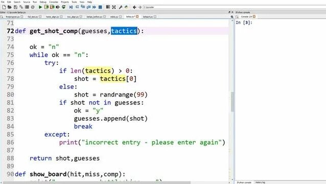 Python Coding Example | III | End Game | II - Смотреть онлайн в поиске ...