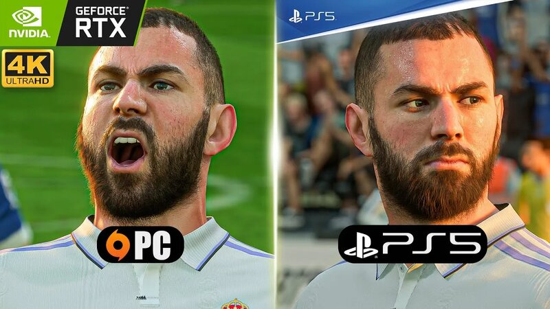 FIFA 23 PS5 vs PC 4K MAX Settings - Graphics, Gameplay, Cinematics ...