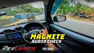 2024 Nissan Magnite XV Turbo | Audio check | 1.0L Turbo Petrol | POV Test Drive#246 | RevLimits