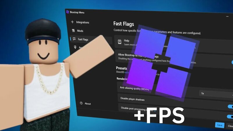 BEST Fast Flags For Bloxstrap! (FPS Boost AND LOW PING) | Download ...