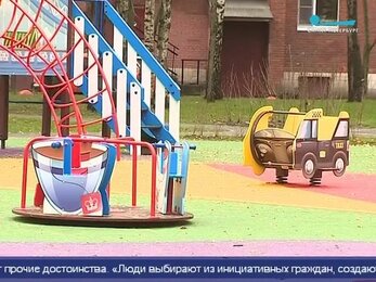 Дворы Калининского района Петербурга