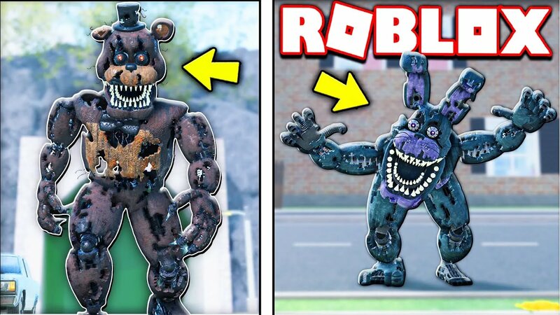 How To Get The Nightmare Animatronics in FMR! - Fredbears Mega Roleplay ...