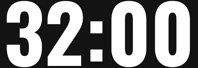 32 Minute Timer - Смотреть онлайн в поиске Яндекса по Видео