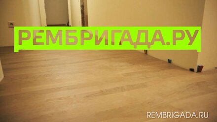 Укладка паркетной доски на пробковую подложку