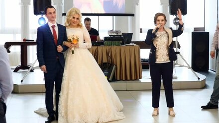 Ведущая Ольга Морухнова. Свадьба Максима и Алины