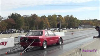 Dodge Shadow- Nasty 4 Banger Does 8s