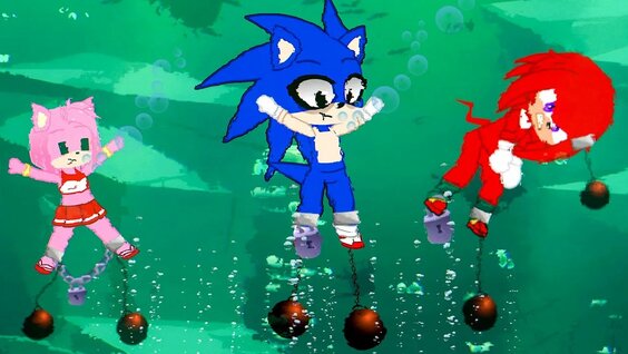 Cartoon Sonic EXE Love Amy Exe Granny - Sonic exe vs Knuckles - Sonic The  Hedgehog 2021 TZL Games