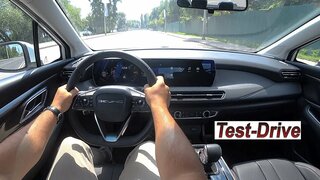 Первый на Youtube тест-драйв Baic U5 Plus!