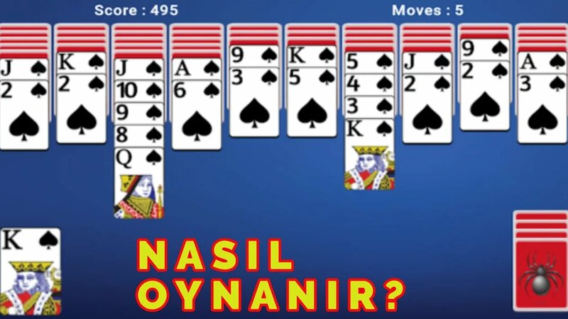 Microsoft Klasik Spider Solitaire Nasıl Oynanır? - Yandex Video aramada ...