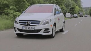 Электромобиль Mercedes-Benz B-Class Electric Drive.  Тест-Драйв.#YouCar.  Lavrik