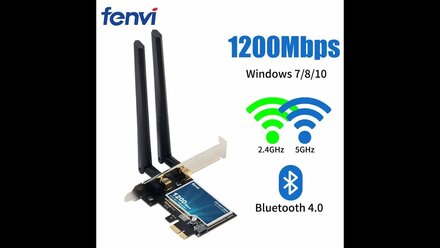 Распаковка Wi Fi адаптера Fenvi FV AC1200