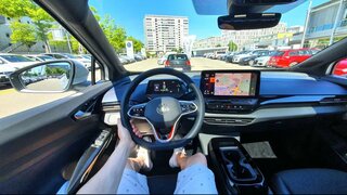 New Volkswagen ID.5 GTX 2023 Test Drive POV 4K