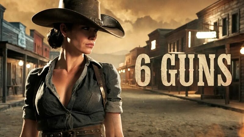 Seeking revenge, she targets the ruthless gang | 6 Guns Full Western ...