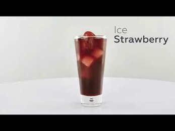 Проект-презентация, приготовление коктейлей: Ice Strawberry